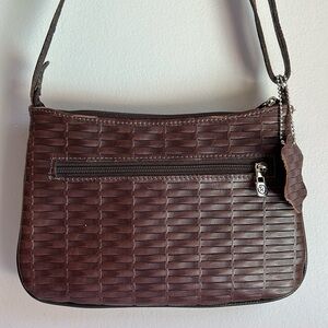 Thomaz Rabelo Brown Leather Crossbody Shoulder Bag
